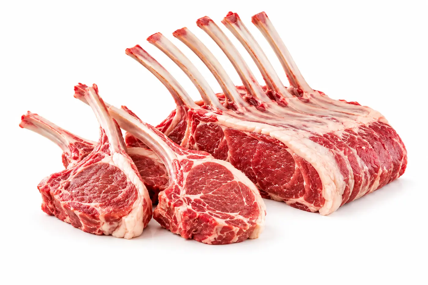 Illustrative lamb rack for a planned product